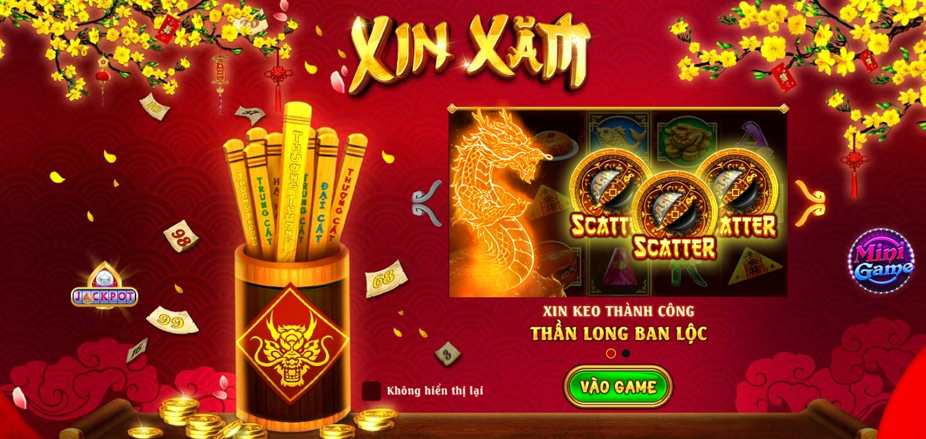 Khám phá cách chơi Nổ Hũ Xin Xăm tại GOWIN dễ hiểu, dễ trúng cho người mới 2 Nổ Hũ Xin Xăm tại GOWIN